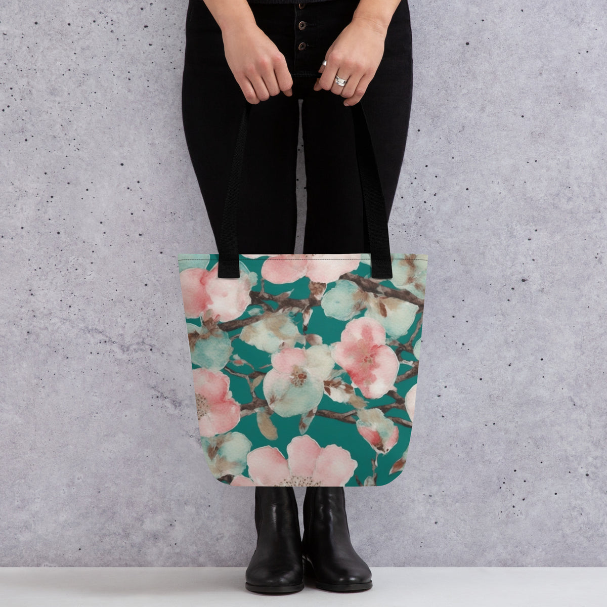 Loch Blossom Tote Bag - watercolour print