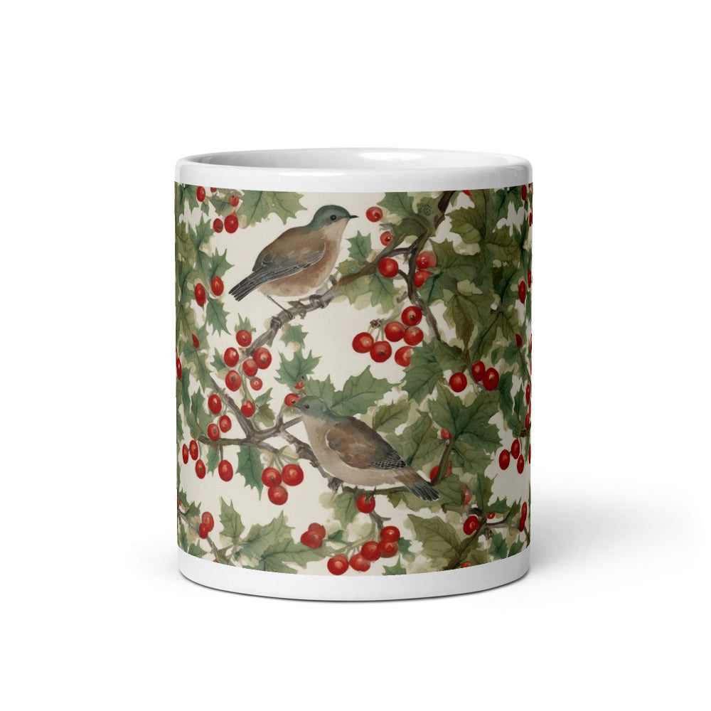 Robin & Rowan Mug - watercolour print