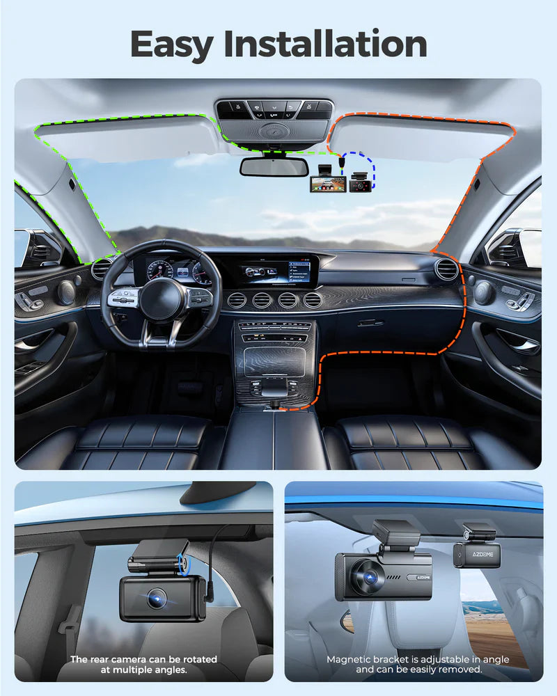 AZDOME M580 3CH 5K Dash Cam