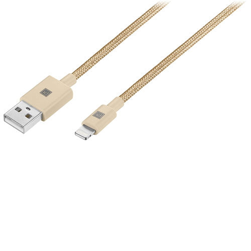 Câble Lightning tissé de 1,5 m (5 pi) de Platinum certifié MFi par Apple - Doré