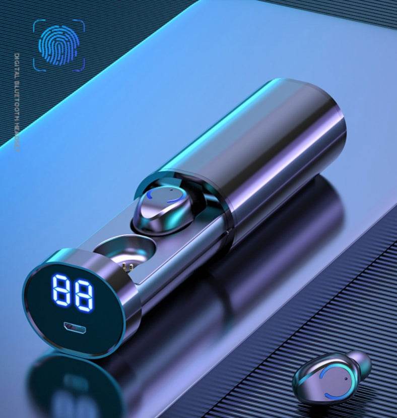 Wireless Bluetooth In-ear Headphone 9D Panoramic Sound Earphone  Earbuds