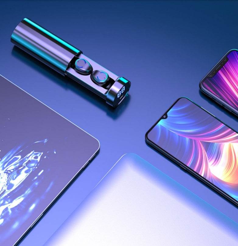 Wireless Bluetooth In-ear Headphone 9D Panoramic Sound Earphone  Earbuds