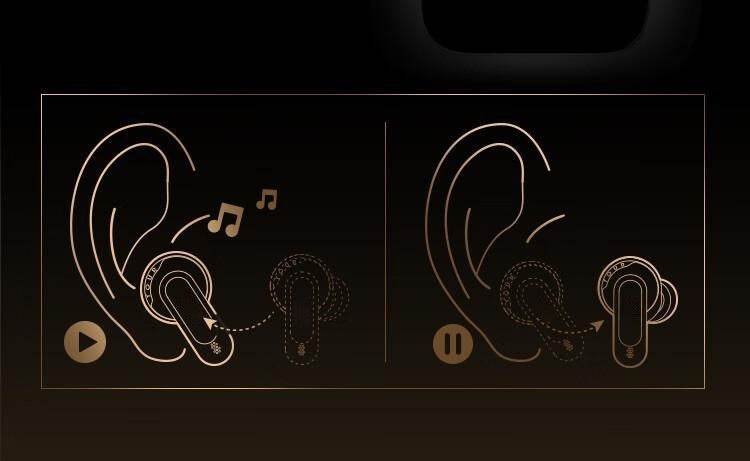 Smart Screen Noise-Cancelling Bluetooth earbuds True Wireless In-ear Headphone