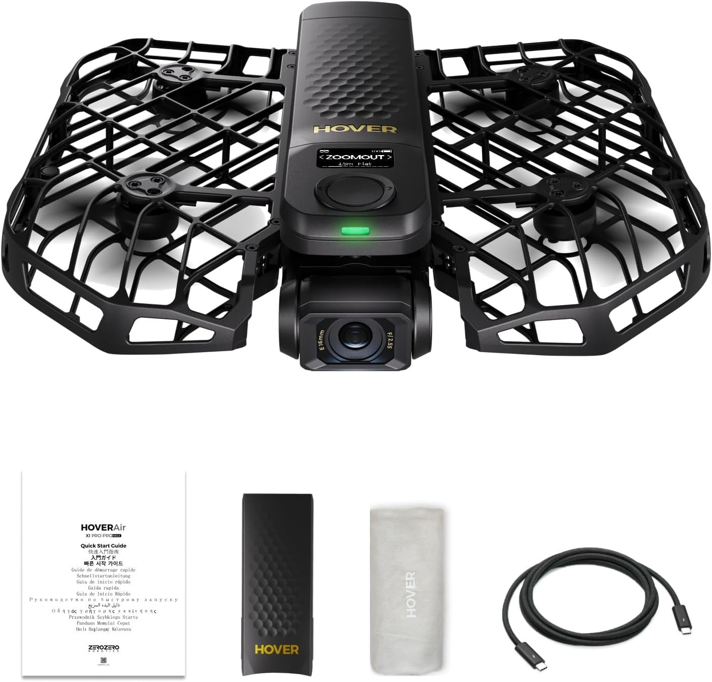 HOVERAir X1 PROMAX 8K Action Flying Camera, Foldable Drone New   - (Standard)