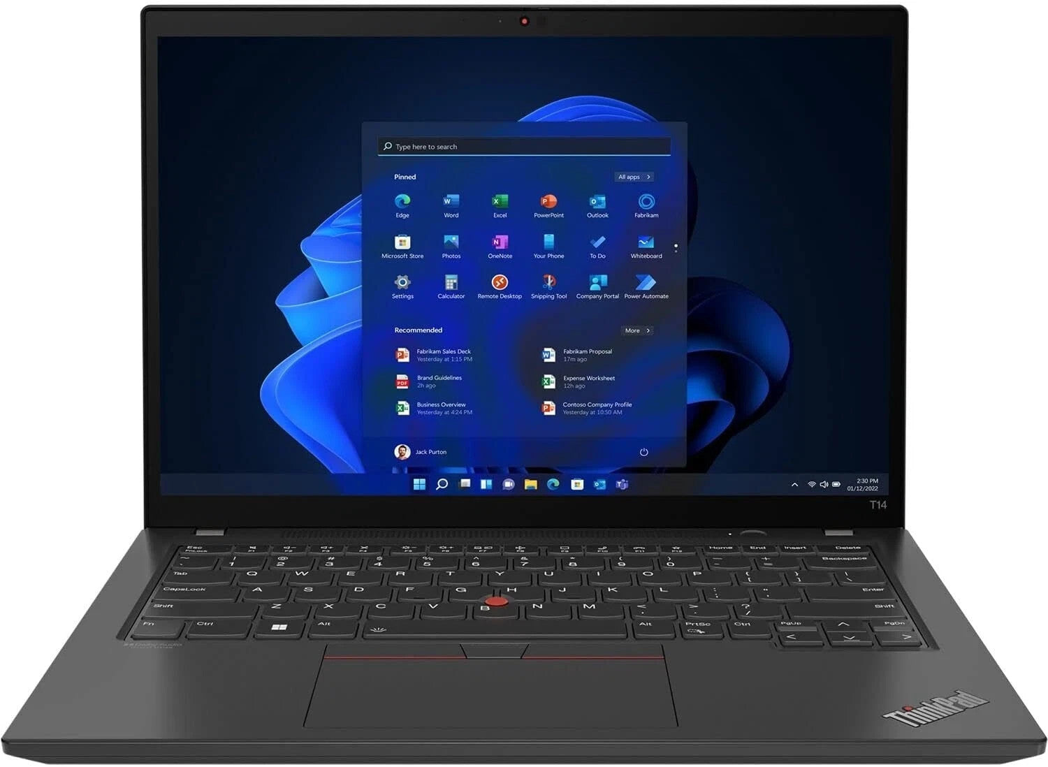 LENOVO ThinkPad T14 Gen 1 AMD RYZEN 7 PRO 4750U 16GB, 256GB 14" FHD WIN 11 PRO
