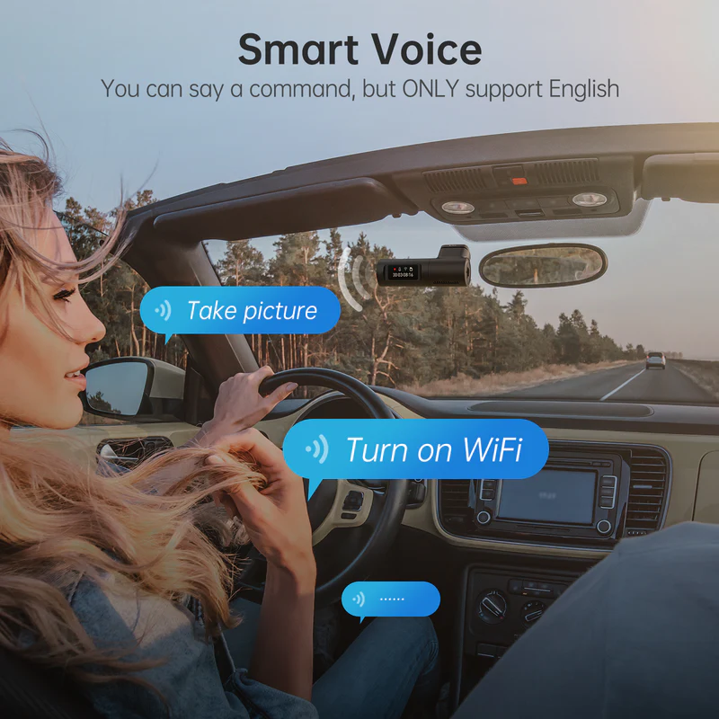 AZDOME M330 1080P Front Dash Cam