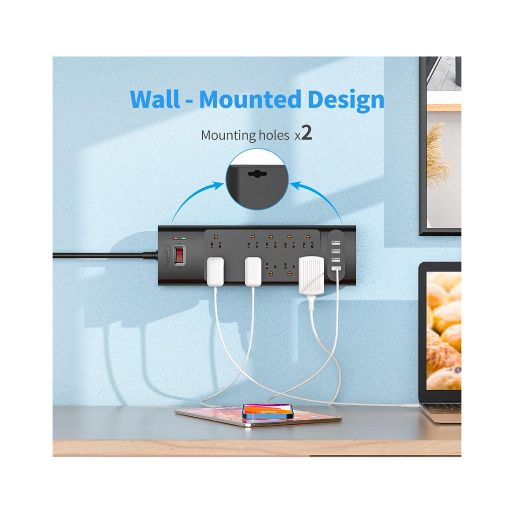 Barre de surtension et multiprises Bototek  (RTG67U1)