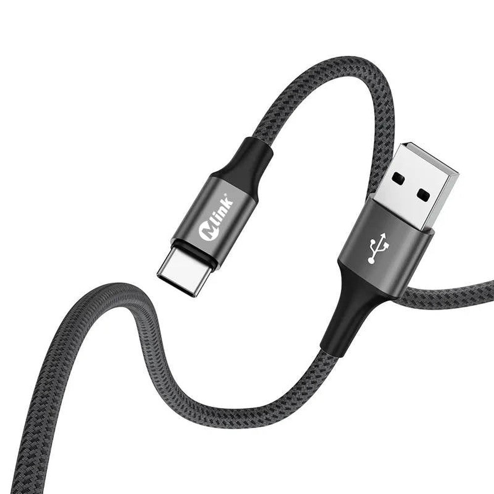 Câble USB à USB-C PD20W 5V/2.4A en nylon tressé à charge rapide