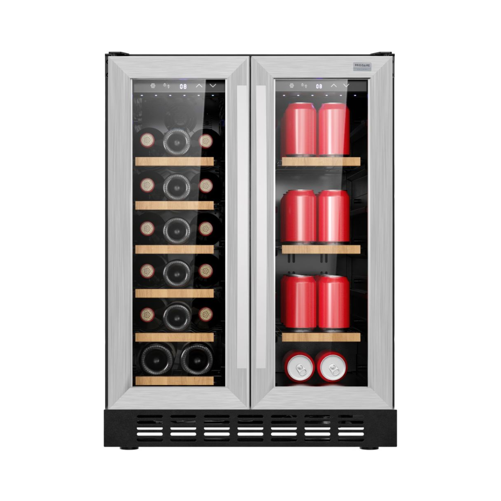 Centre de breuvages et cellier à 2 zones Frigidaire – 18 bouteilles et 41 canettes (FGMIS500)