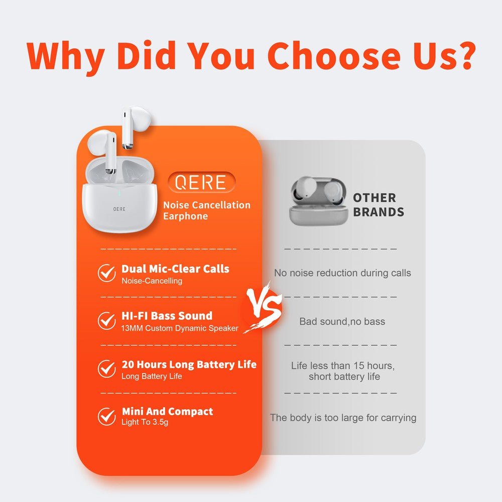 Écouteurs intra-auriculaires sans fil Bluetooth