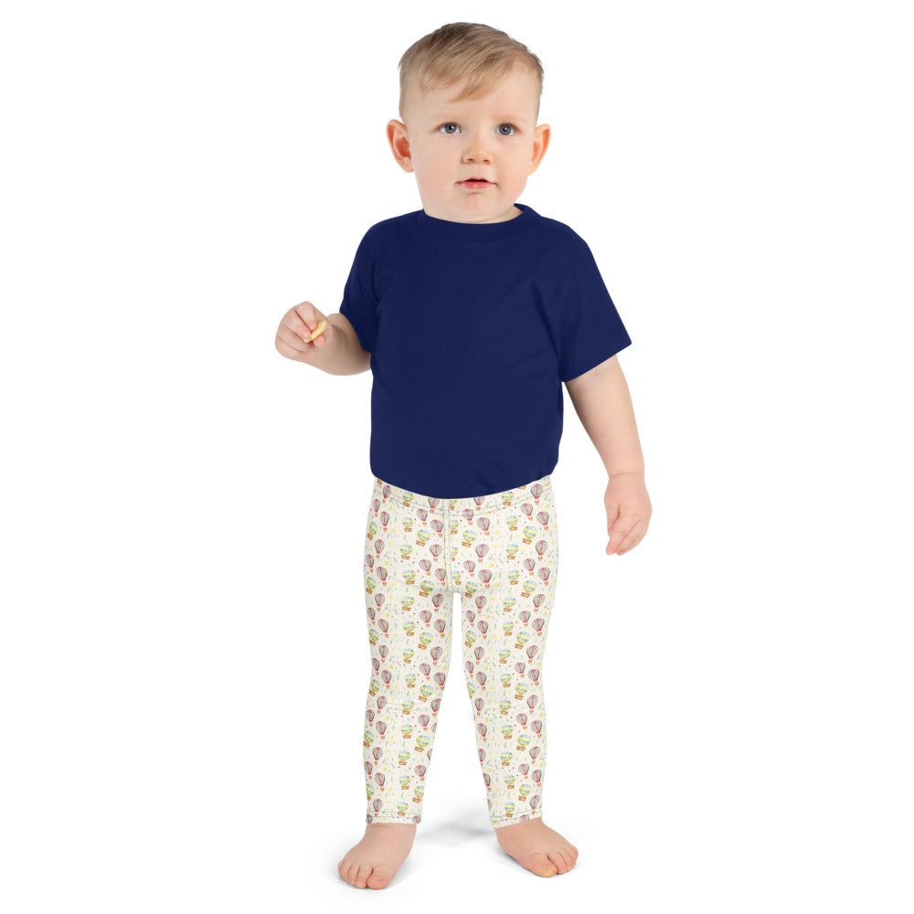 Balloon Bears Kids Leggings - shown on a child