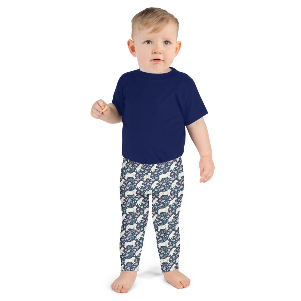 Polar Pals Kids Leggings - shown on a child