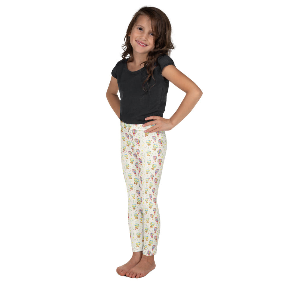 Balloon Bears Kids Leggings - shown on a child