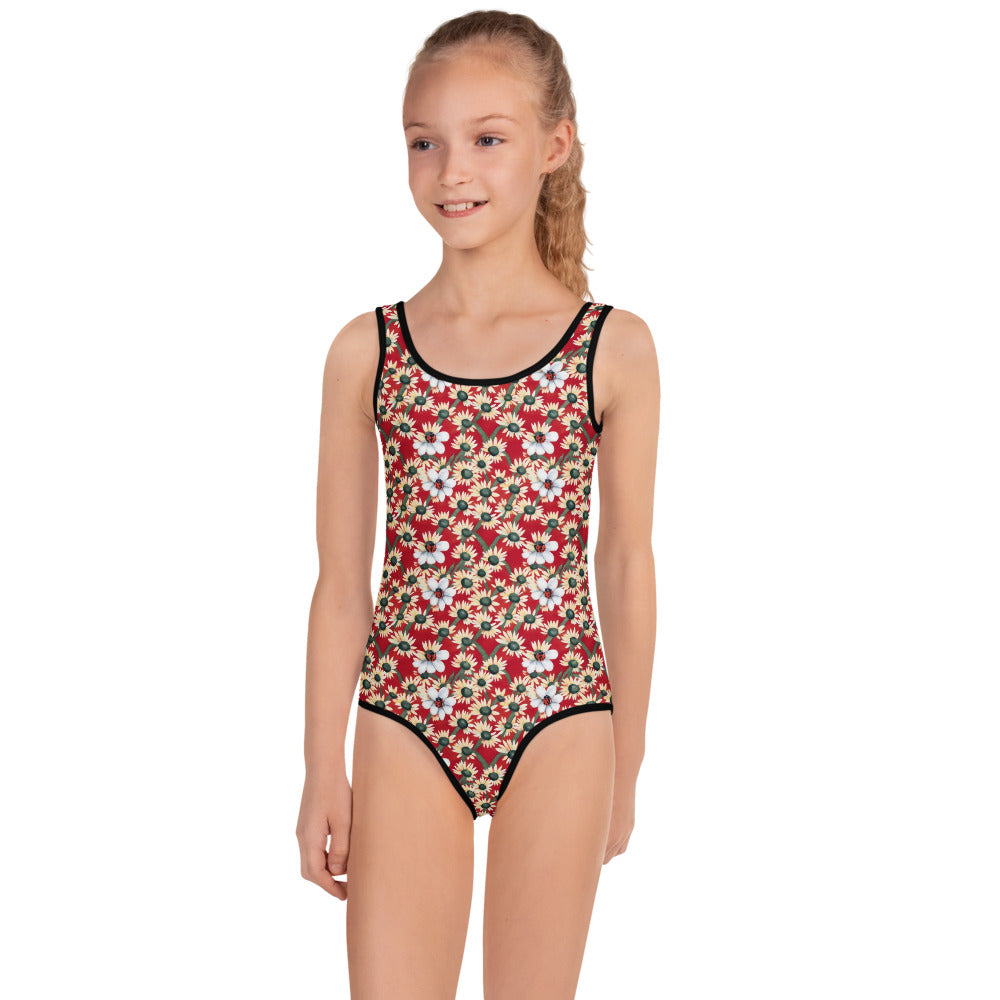 Maillot de bain enfant Ladybirds & Daisies - porté par un enfant