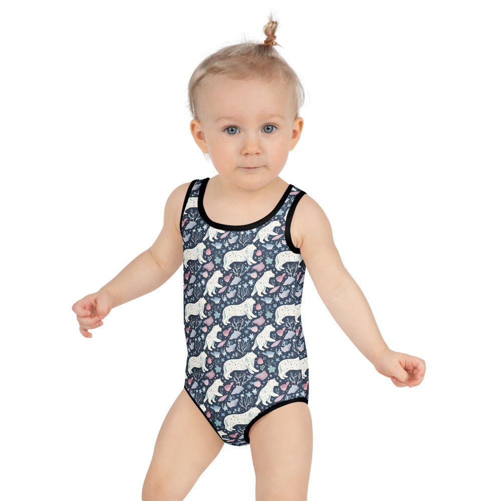 Polar Pals Kids Swimsuit - shown on a child