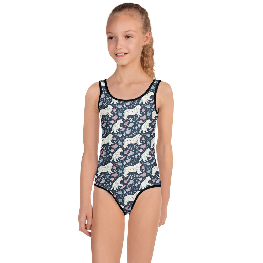 Polar Pals Kids Swimsuit - shown on a child