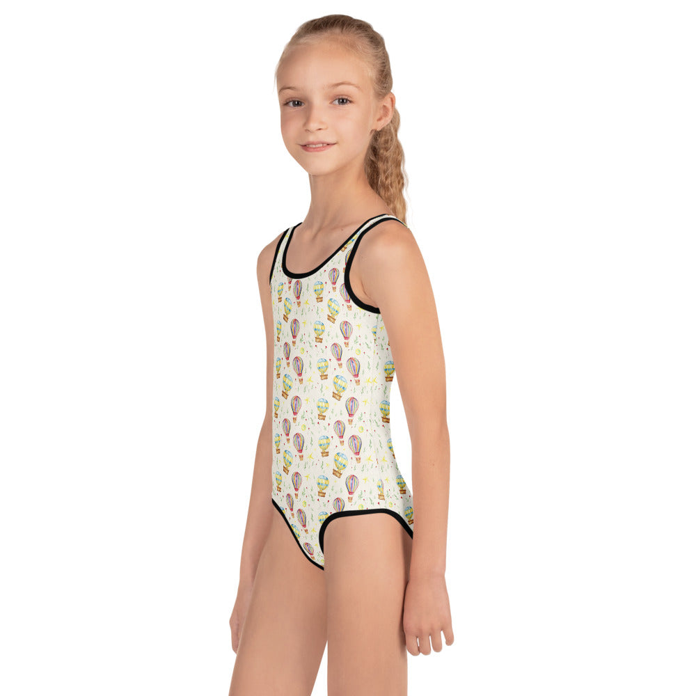 Balloon Bears Kids Swimsuit - shown on a child