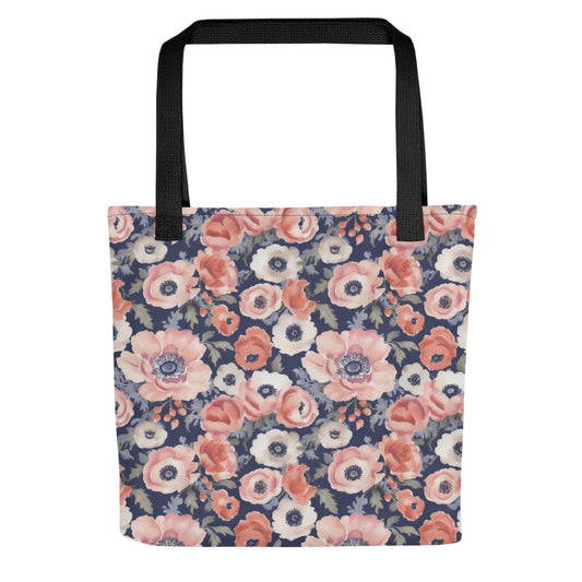 Anemone Dance Tote Bag - watercolour print