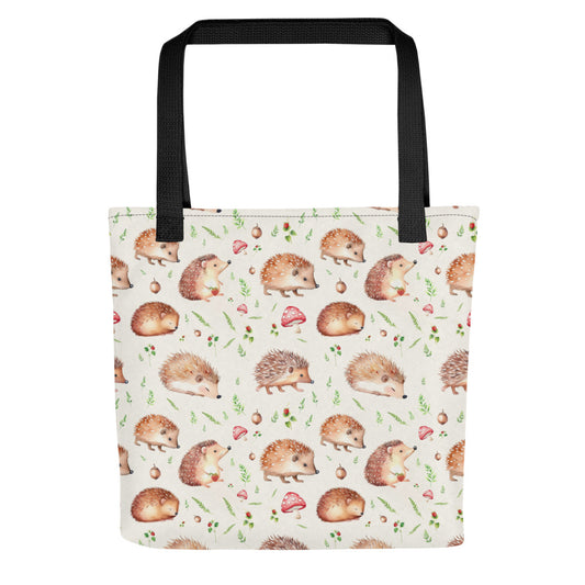 Hedgehog Hollow Tote Bag - watercolour design