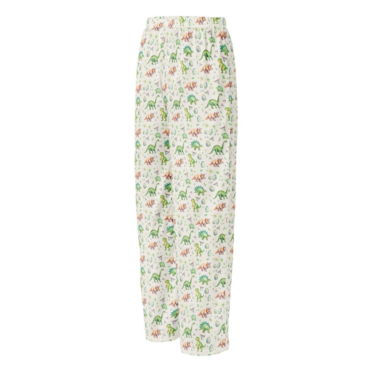 Dino Valley Women's Pajama Pants - watercolour print
