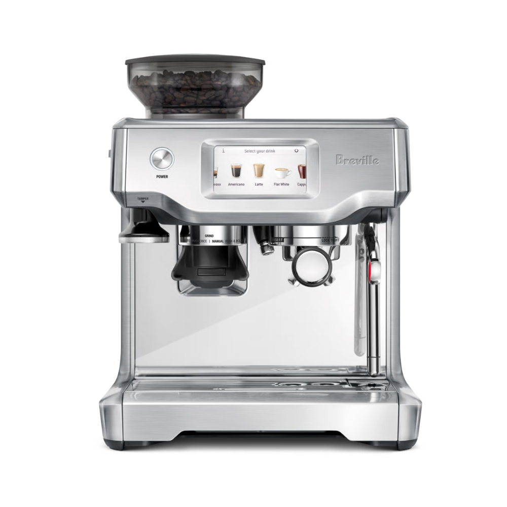 Machine à espresso Breville Barista Touch avec moulin, moussoir à lait automatique (BES880BSS1BCA1)