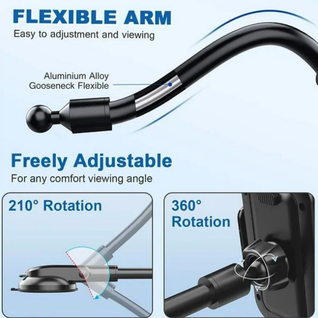 Car Phone Holder (Adjustable, Gooseneck)