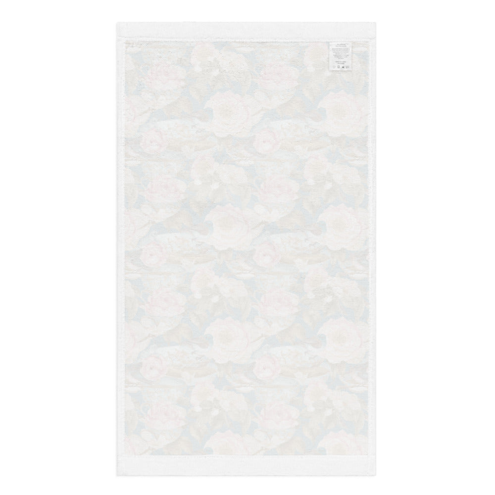 Teatime Roses Tea Towel - watercolour print