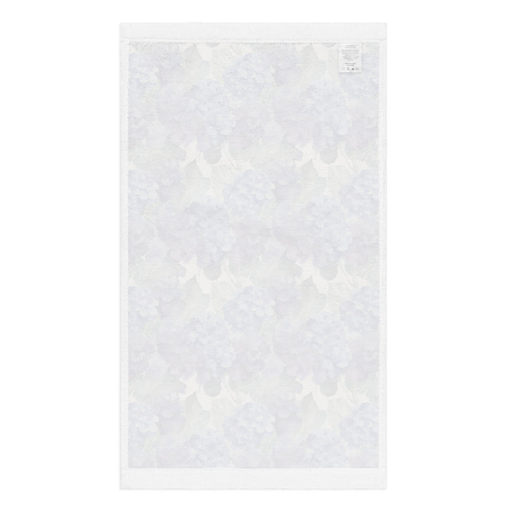 Hydrangea Haze Tea Towel - watercolour print