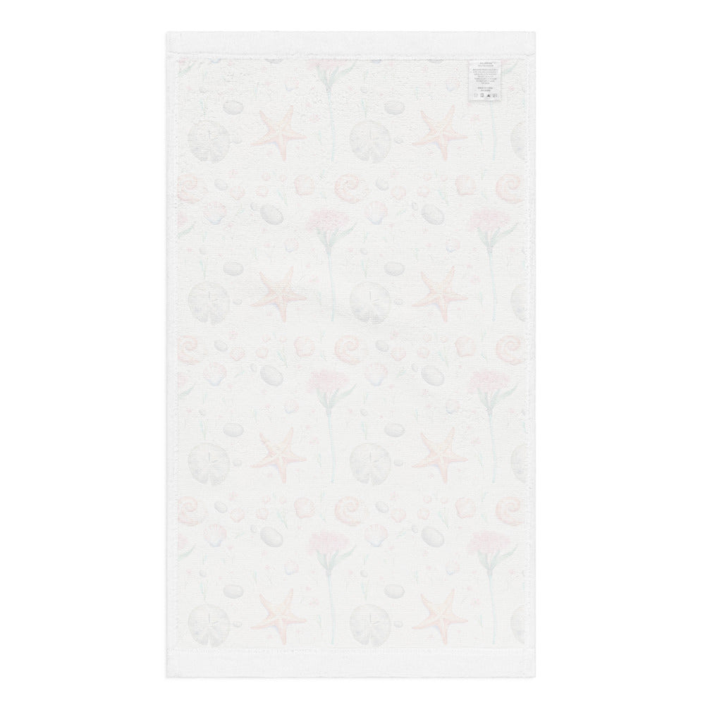 Shore Treasures Tea Towel - watercolour print