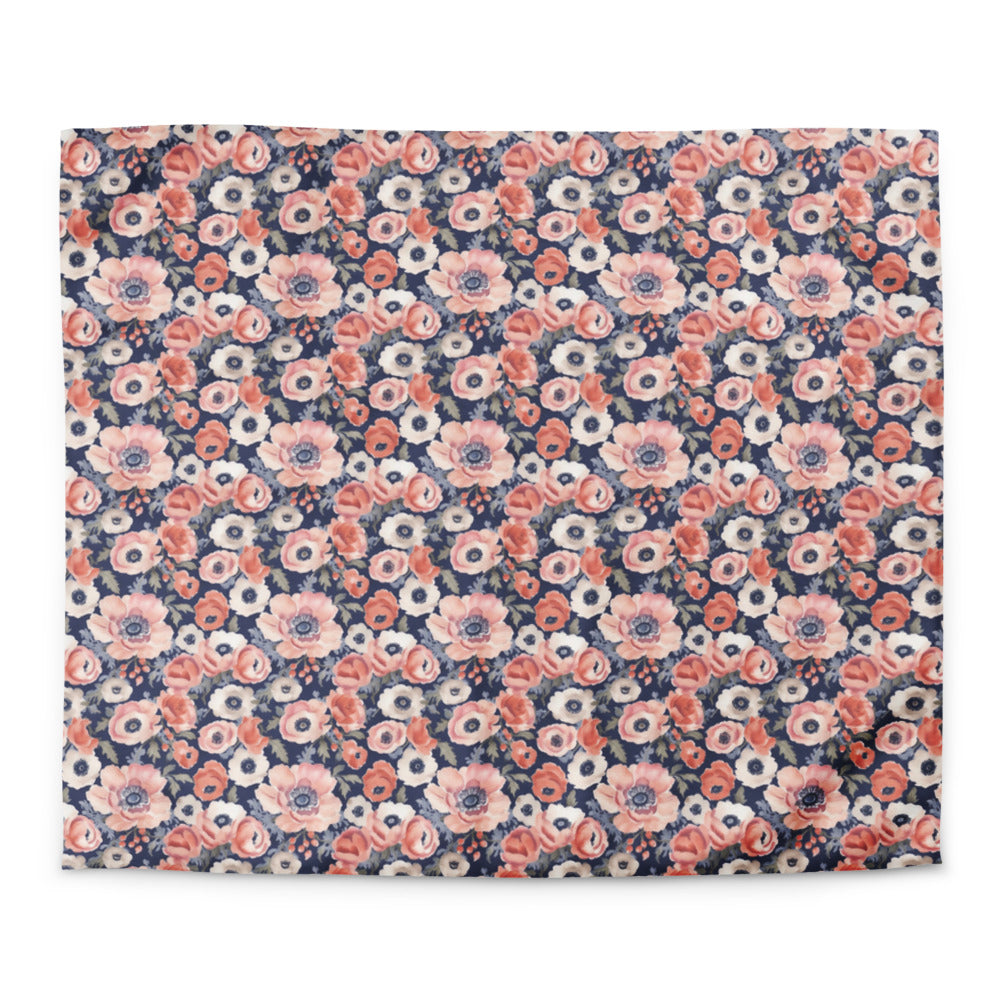 Anemone Dance Duvet Cover - watercolour print