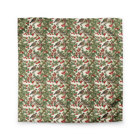 Robin & Rowan Duvet Cover - watercolour print