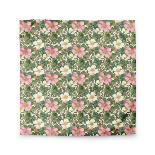 Wild Rose Duvet Cover - watercolour print