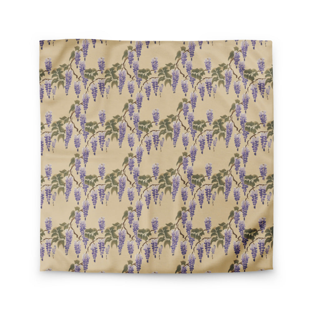 Wisteria Cascade Duvet Cover - watercolour print