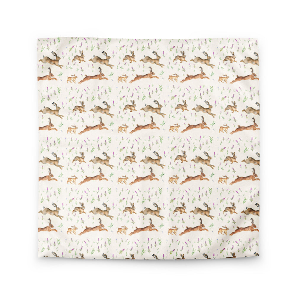 Highland Hares Duvet Cover - watercolour design