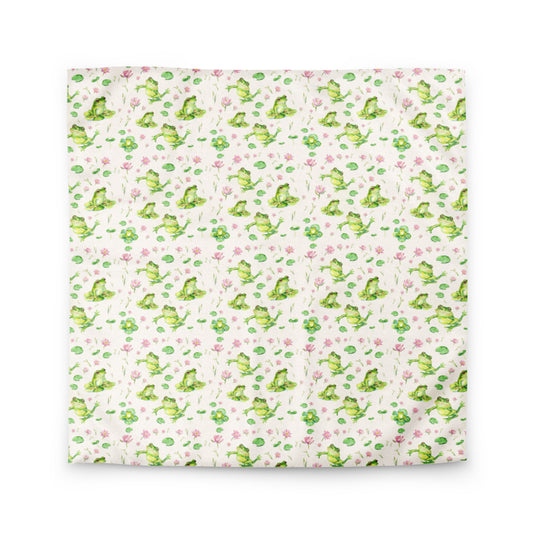 Lily Pond Duvet Cover - watercolour design