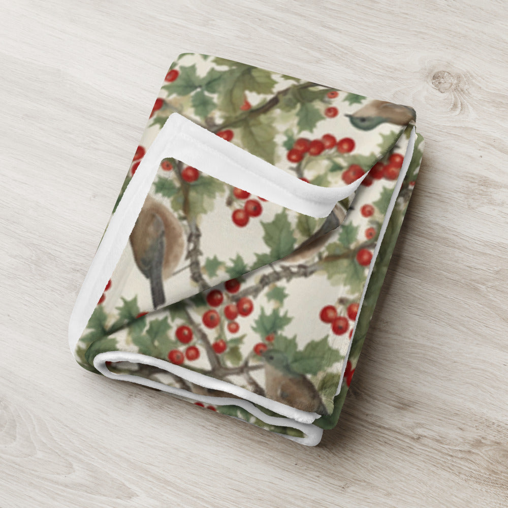Robin & Rowan Throw - shown in a home setting