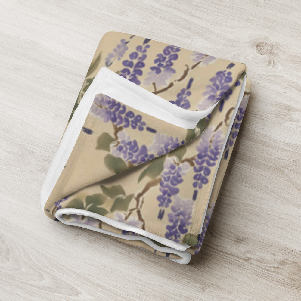 Wisteria Cascade Throw - shown in a home setting