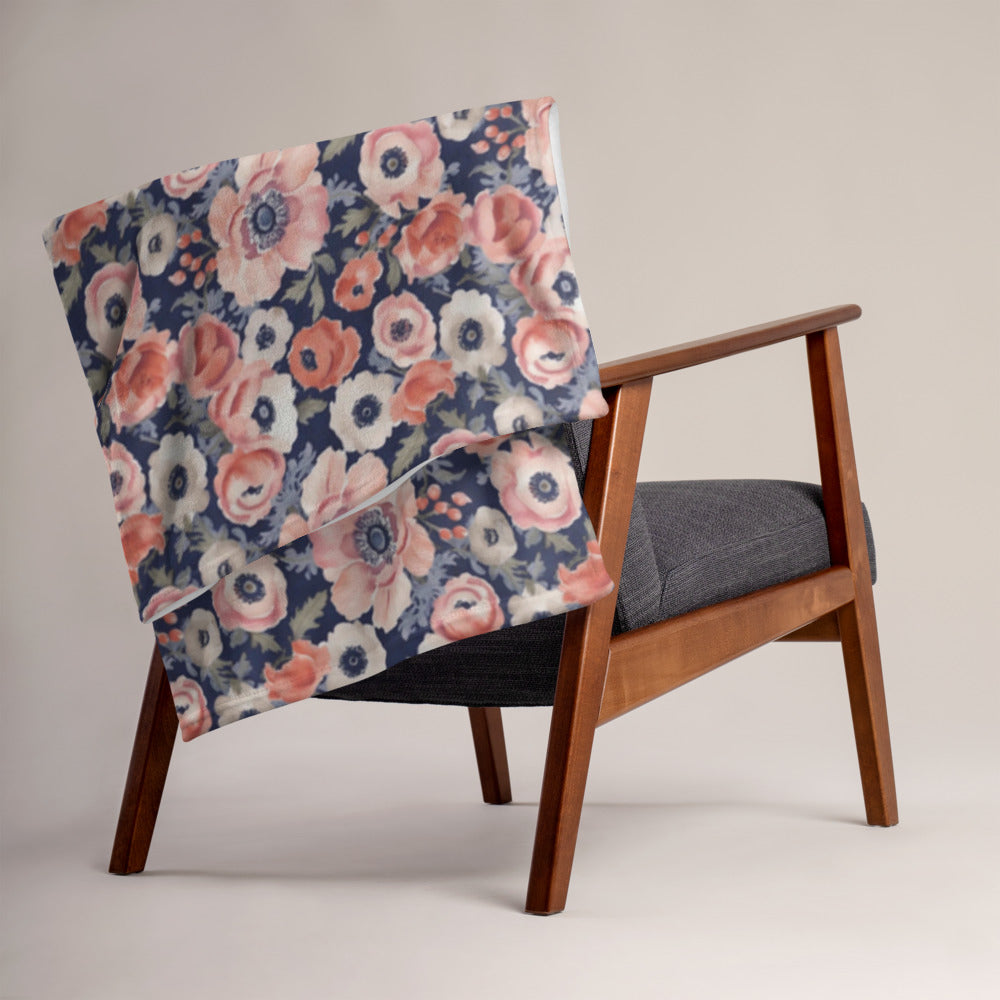 Anemone Dance Throw - shown in a home setting
