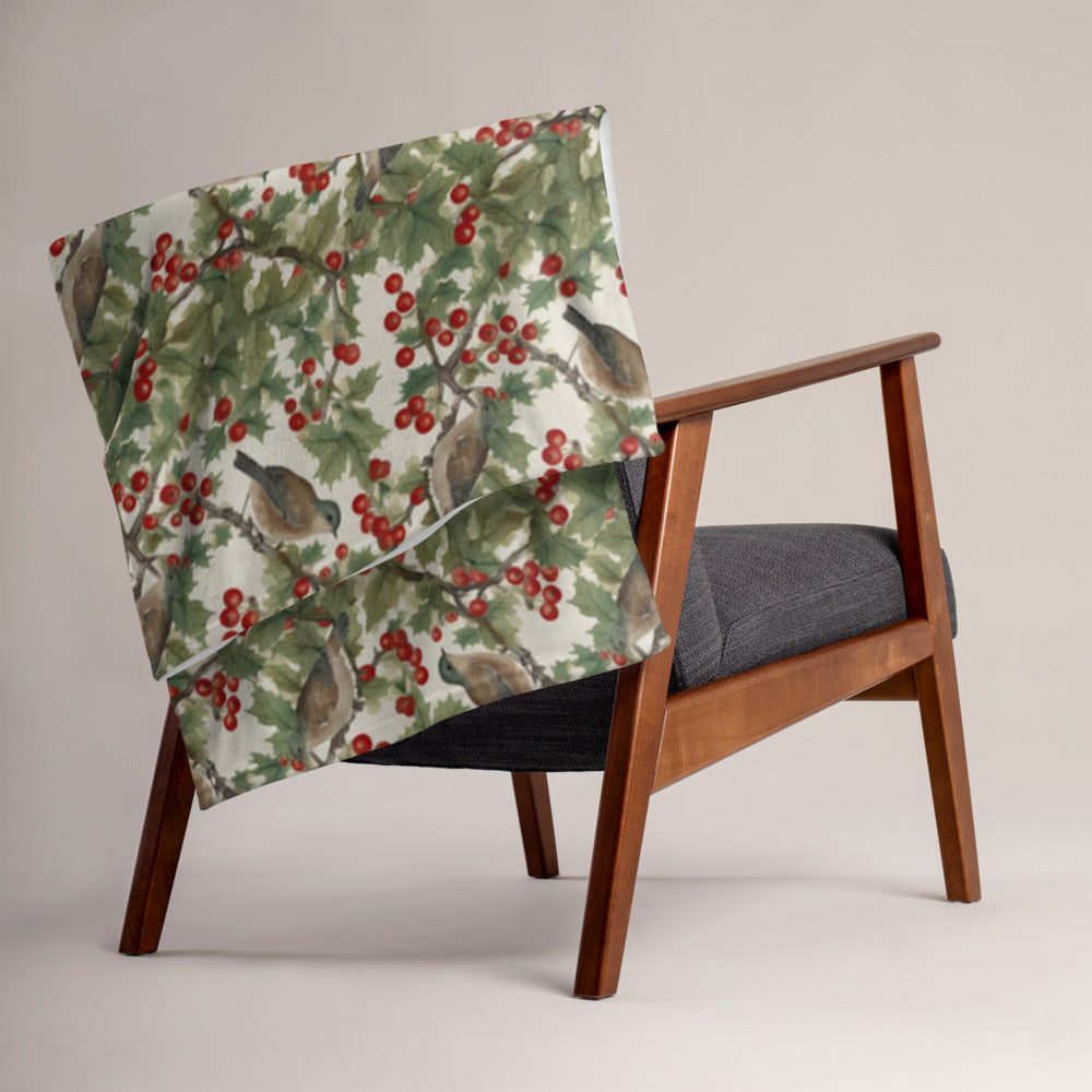 Robin & Rowan Throw - shown in a home setting