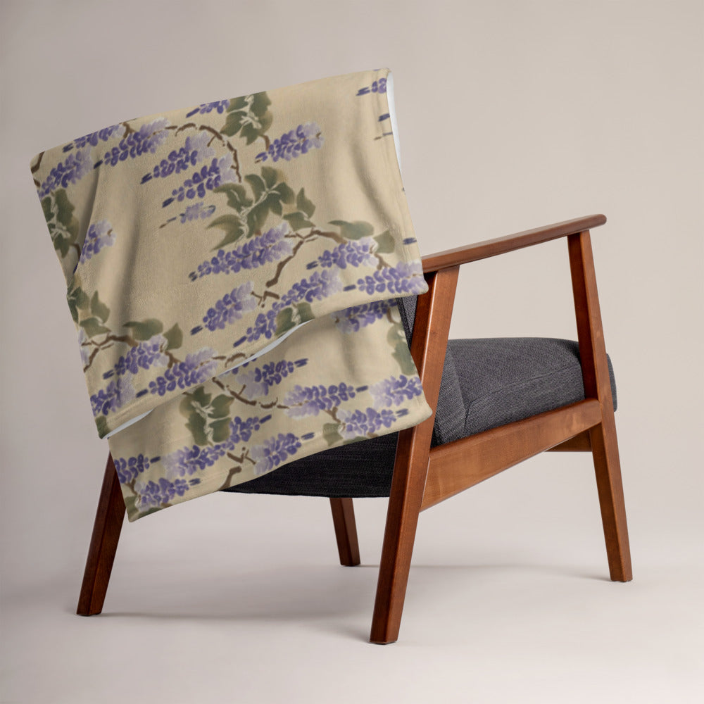 Wisteria Cascade Throw - shown in a home setting