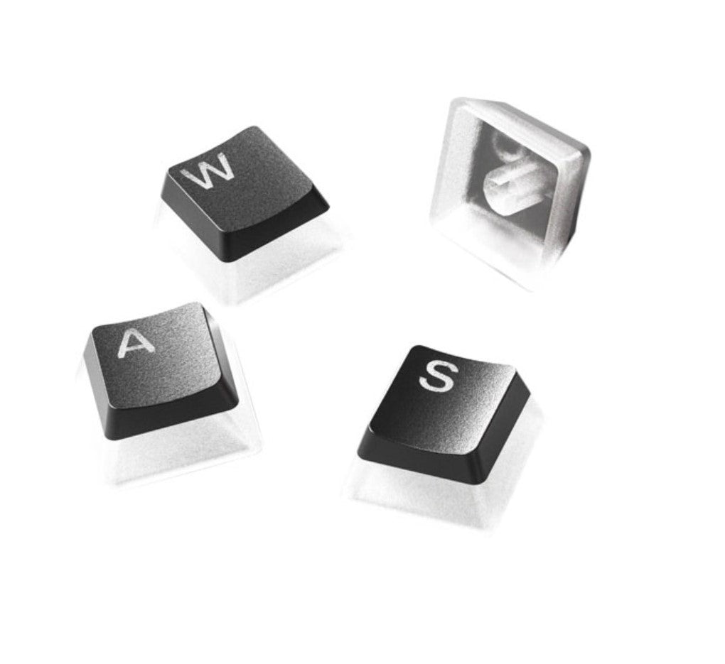 Ensemble de touches mécaniques à tige PrismCaps MX de SteelSeries - Noir