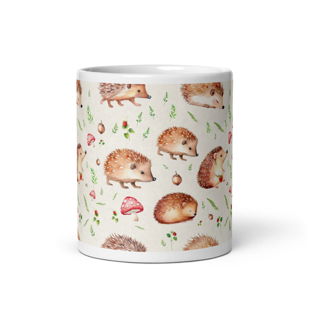 Hedgehog Hollow Mug - watercolour design, view 3
