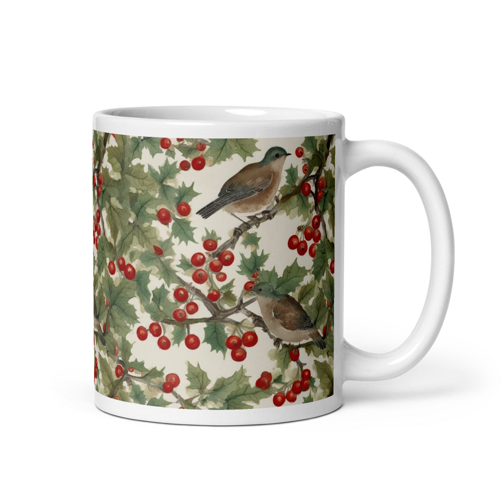 Robin & Rowan Mug - watercolour print